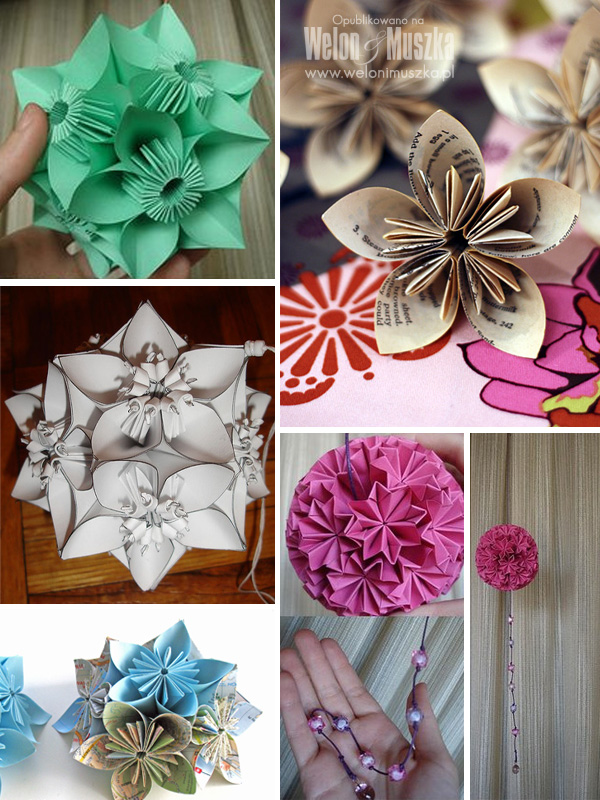welon u muszka origami na slubie inspiracje dekoracje